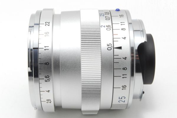 Carl Zeiss Biogon 25mm f/2.8 T* ZM Lens Silver Leica M [o1209142645]