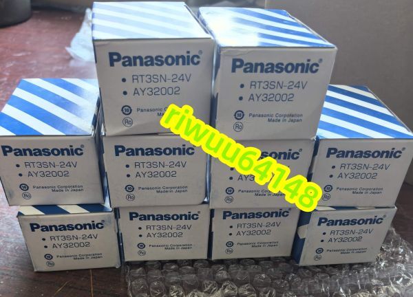 Panasonic AY32002 Terminal Relay RT3SN-24V DC24V/24VDC [n1192072860]