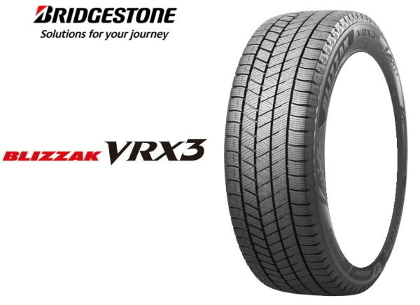 Laffite LW-06 16 Inch 6.5J+53 Bridgestone VRX3 205/65R16 Tire Set [u1093095392]