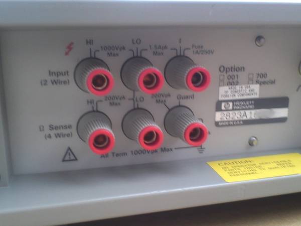 HP 3458A 8.5-Digit Multimeter [275563769]