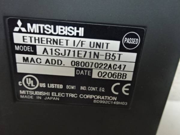 Mitsubishi A1SJ71E71N-B5T Ethernet Interface Unit [t489336801]