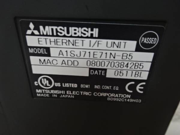 Mitsubishi Electric A1SJ71E71N-B5 Ethernet Interface Unit [p562751537]