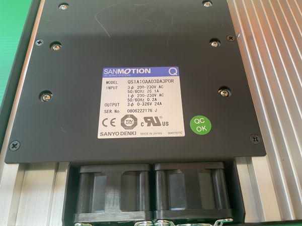 SANYODENKI QS01A10AA03DA3POR AC SERVO SYSTEM Servo Driver [b1041620263]