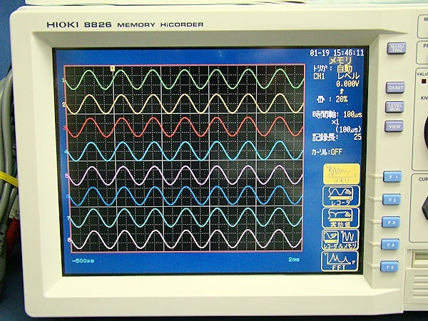 HIOKI 8826 Waveform Recorder FFT 8936 16CH [g1046186119]
