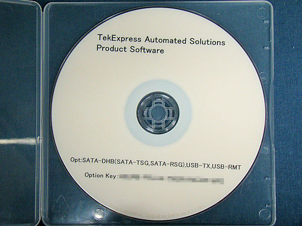 Tektronix TekExpress SATA USB3.0 Test Software [g1046958865]