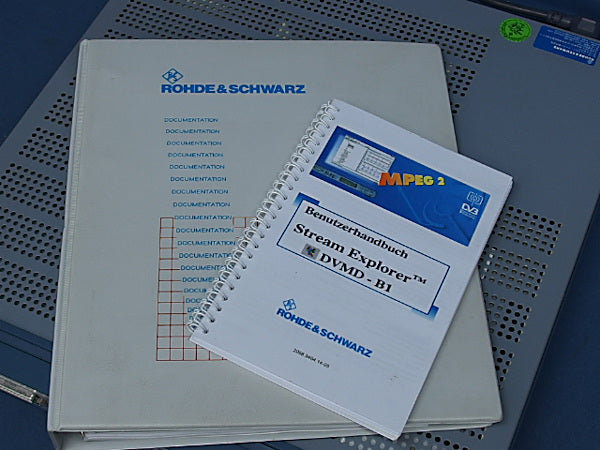 Rohde & Schwarz DVMD MPEG-2 Measurement Decoder [f1047424015]
