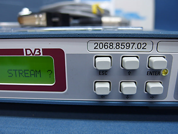 Rohde & Schwarz DVMD MPEG-2 Measurement Decoder [f1047424015]