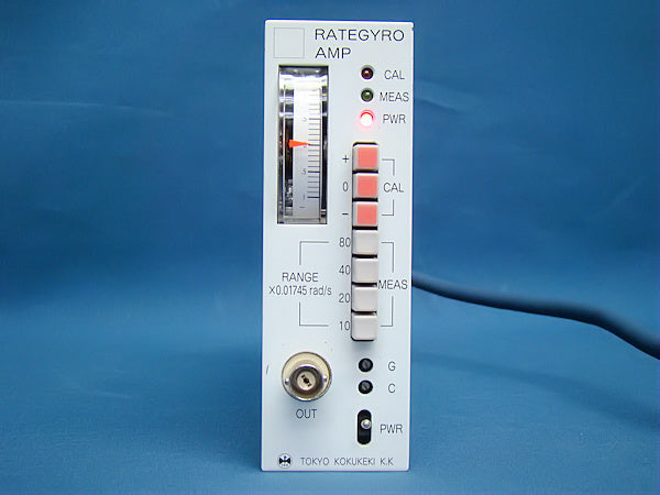 Tokyo Aircraft Instruments RM-1 Angular Velocity Meter DC±1V Output [u1048785451]