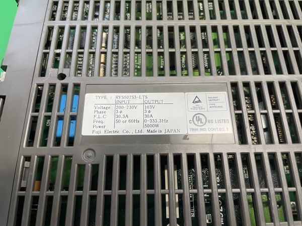 Fuji Electric RYS502S3-LTS Servo Driver [w1068331259]