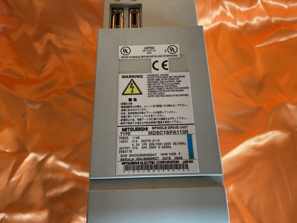 Mitsubishi MDSC1SPA110R Spindle Drive Unit [t1077722361]