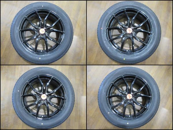 Subaru XV Forester Bargain Summer Tire Set Used RAYS Gram Lights 18 Inch 7.5J +50 5H 100 New Dunlop GRANDTREK PT5 22 [n1174316769]