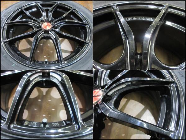 Subaru XV Forester Bargain Summer Tire Set Used RAYS Gram Lights 18 Inch 7.5J +50 5H 100 New Dunlop GRANDTREK PT5 22 [n1174316769]