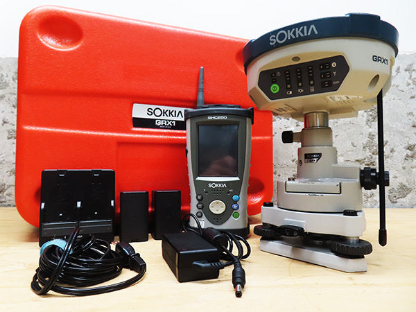 SOKKIA GRX1/J GNSS Receiver with AP41 Leveling Stand and SHC250 Data Collector [t1191082166]