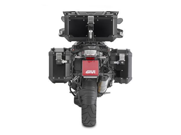 GIVI OBKE58B TREKKER OUTBACK EVO Black Line 58L Aluminum Top Case [q1193531281]