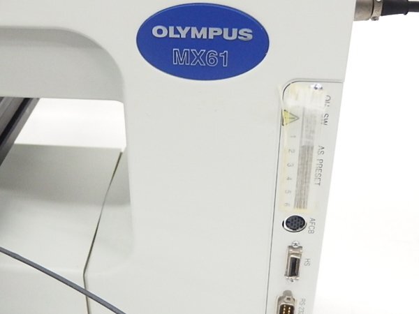 OLYMPUS MX61-F Microscope Semiconductor Inspection Microscope Light Source [j1195296025]