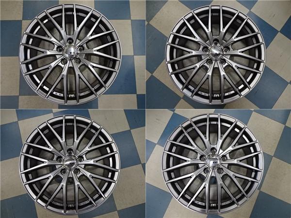Good value Outlander Eclipse Cross 225/55R18 New summer tire aluminum set 18X7.5 +40 5H114.3 2023 Dunlop GRANDTREK PT5 CW4W [t1200722456]