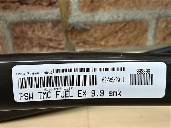 TREK FUEL EX 9.9 2011 FRAME 17.5 26in 142x12mm MTB Carbon Frame [p1202394179]