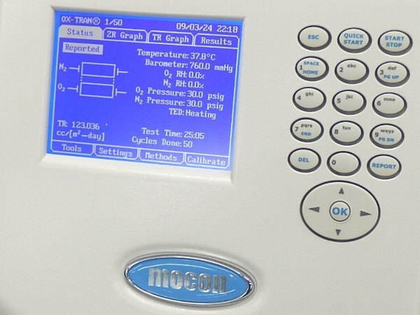 AMETEK OX-TRAN 1/50 Oxygen Transmission Rate Measuring Device [l1202438899]