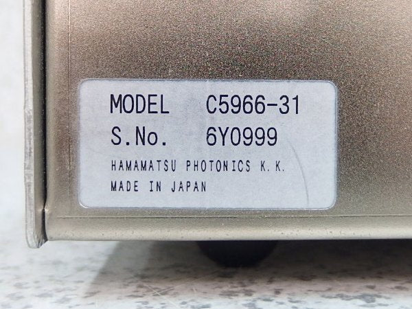HAMAMATSU Photonics PMA-11 Analyzer [1207275277]