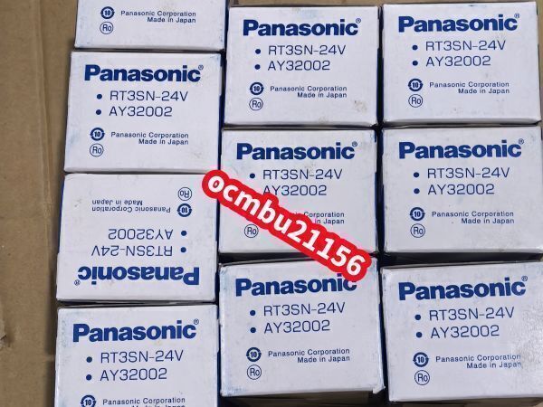 Panasonic AY32002 Terminal Relay RT3SN-24V DC24V 50 Pieces Set [j1211572347]