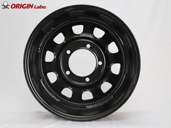 Matsudoya Tetsukan 16x6.0J-20 Black DUNLOP GRANDTREK MT2 700R16 for Jimny JB64 JB74 JB23 JA11 [q1211583796]