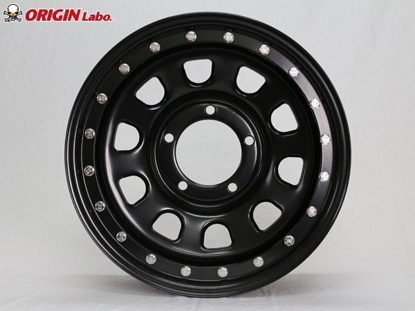 Tetsukan 16 inches x 6.0J-20 Black DUNLOP GRANDTREKMT2 LT235/85R16 For Jimny JB64 JB74 JB23 JA11 Series [o1211587557]