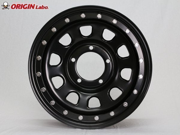 Matsudoya Tetsukan 16 inches x 6.0J-20 Black DUNLOP GRANDTREK MT2 7.50R16 6PR for Jimny JB64 JB74 JB23 JA11 [w1211582035]