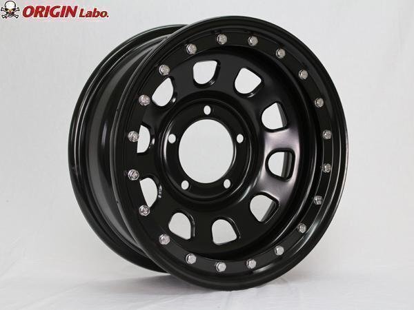 Matsudoya Tetsukan 16x6.0J-20 Black DUNLOP GRANDTREK MT2 700R16 for Jimny JB64 JB74 JB23 JA11 [q1211583796]