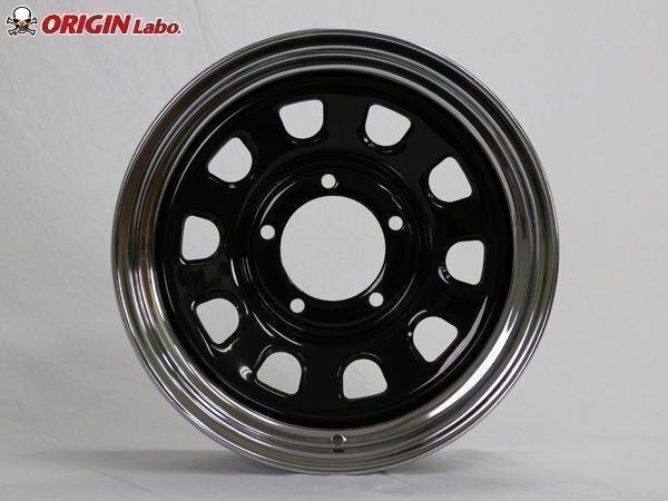 Iron Core 16 Inch Black Disc Rim DUNLOP GRANDTREK MT2 700R16 for Jimny JB64 JB74 JB23 JA11 [1211585666]