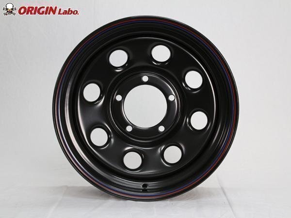 Matsudoya Teppachi 16x6.0J-20 Black Wheels DUNLOP GRANDTREK MT2 For Jimny JB64 JB74 JB23 JA11 Series [s1211894656]