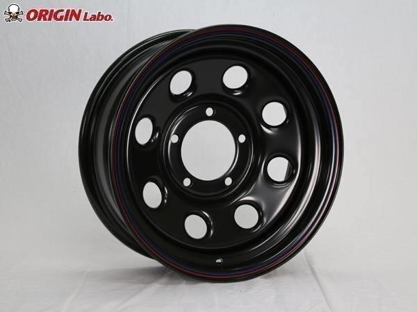 Matsudoya Teppachi 16x6.0J-20 Black Wheels DUNLOP GRANDTREK MT2 For Jimny JB64 JB74 JB23 JA11 Series [s1211894656]