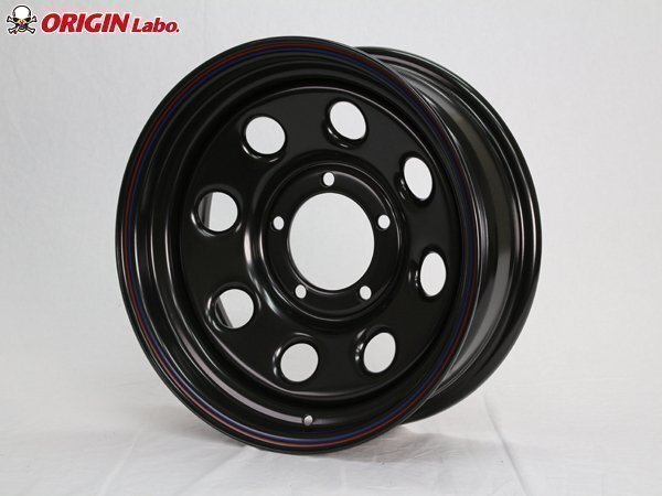 Matsudoya Teppachi 16x6.0J-20 Black DUNLOP GRANDTREK MT2 7.50R16 6PR Set of 4 for Jimny JB64 JB74 JB23 JA11 [m1211895900]