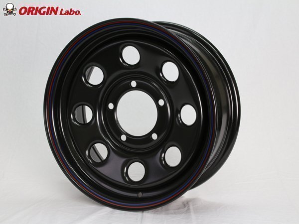 Matsudoya Teppachi 16x6.0J+20 Black DUNLOP GRANDTREK MT2 7.50R16 6PR for Jimny JB64 JB23 JA11 Series [s1211893469]