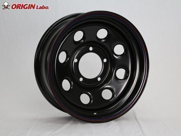 Tetsuhachi 16 inches x 6.0J-20 Black DUNLOP GRANDTREK MT2 245/75R16 White Letter Tires for Jimny JB64 JB74 JB23 JA11 [b1211885182]