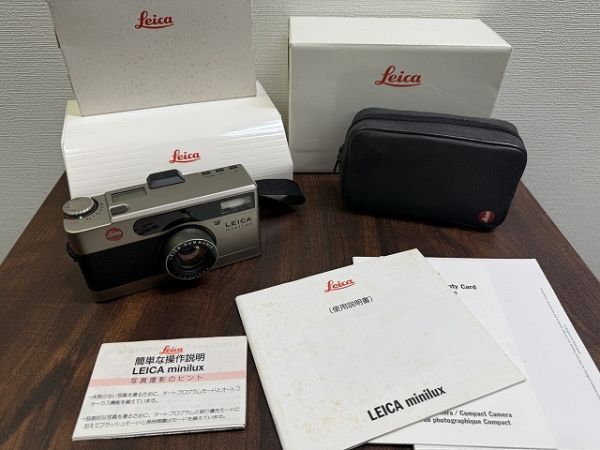 Leica Minilux Compact Camera Champagne Gold F2.4 40mm [d1213994270]