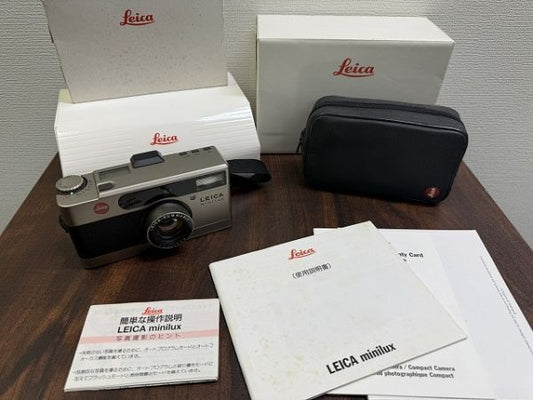 Leica Minilux Compact Camera Champagne Gold F2.4 40mm [d1213994270]