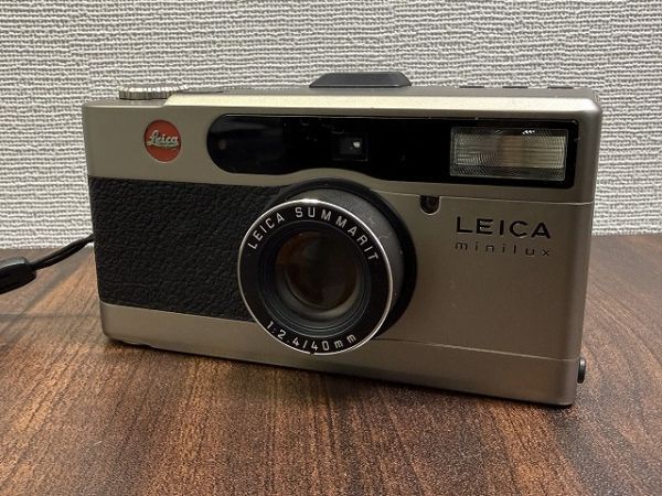 Leica Minilux Compact Camera Champagne Gold F2.4 40mm [d1213994270]