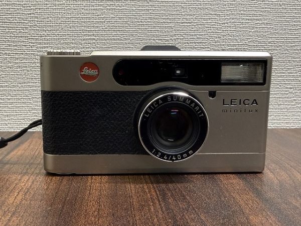 Leica Minilux Compact Camera Champagne Gold F2.4 40mm [d1213994270]