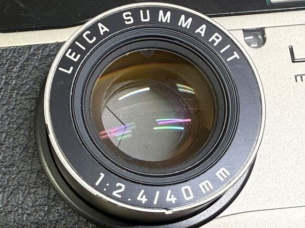Leica Minilux Compact Camera Champagne Gold F2.4 40mm [d1213994270]