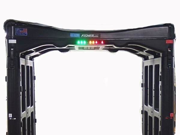 Fisher Labs M-scope Portable Metal Detector with Casters (as-is) [e1230471240]