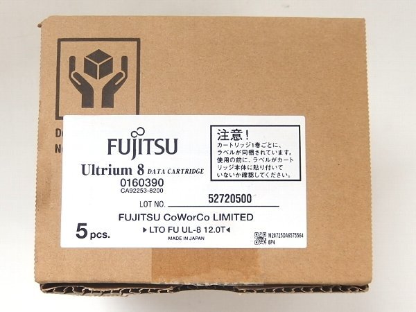 Fujitsu LTO Ultrium 8 Data Cartridge 0160390 12TB/30TB 5-Pack [l1230844882]