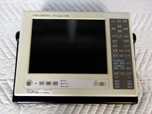Ono Sokki CF-7200 Portable FFT Analyzer 2CH 10m-100kHz [h1235407042]