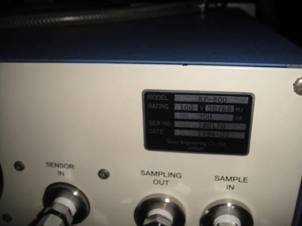 Tokyo Engineering RF800 Oxygen Analyzer 100V 50/60Hz [v1239035677]