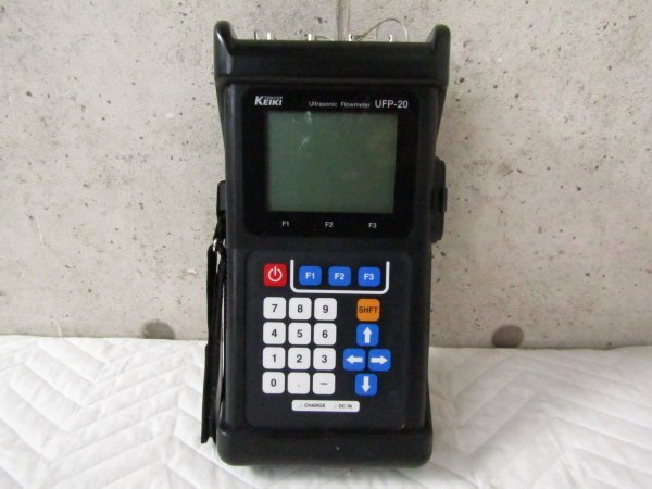 TOKYOKEIKI UFP-20 Portable Ultrasonic Flow Meter with Heat Measurement Function 2-Point Measurement [p1239849582]
