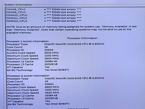 Dell Precision 7920 Xeon Gold 6142 x2 96GB RAM RTX 8000 4TB SSD (as-is) [o1240634164]