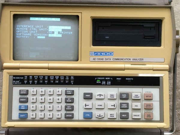 Ando Electric AE-5104B Data Communication Protocol Analyzer [r1243079198]