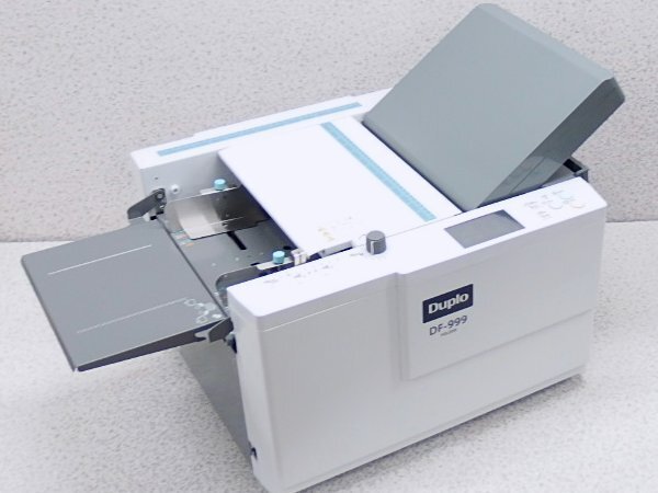 Duplo DF-999 Tabletop Paper Folding Machine Full Auto 100V [h1247393945]