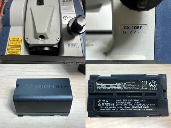 Sokkia CX-105F Total Station with Battery (as-is) [h1248814452]
