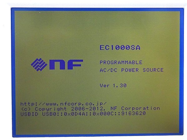 NF EC1000SA Programmable AC Power Supply [r1248931329]