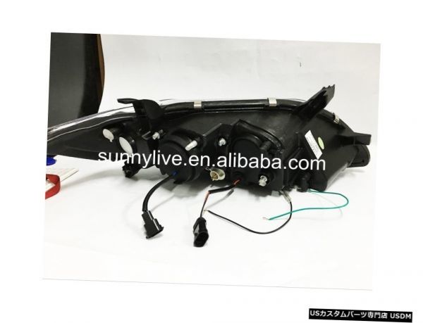 Import Car Parts Toyota 2007-2009 Aurion Camry LED Headlamp Black Housing Yellow Reflector SN [x796242961]